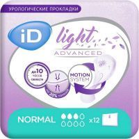 Прокладки урологические ID Light Normal №12 Ontex/Бельгия