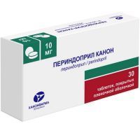 Периндоприл Канон таб. п/пл. об. 10мг №30 Канонфарма Продакшн