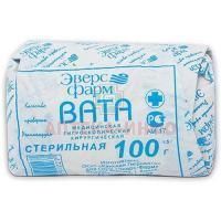 Вата хирург. стер. 100г Эверс-фарм