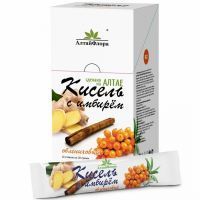 Кисель АЛТАЙФЛОРА имбирный Облепиха 20г №10 Алтайская чайная компания/Россия