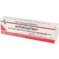 Алпизарин туба(мазь д/наружн. и местн. прим.) 5% 10г №1 Фармцентр ВИЛАР