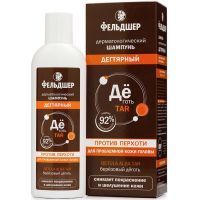 Шампунь ФЕЛЬДШЕР Дегтярный дерматологический 190мл Народные промыслы/Россия