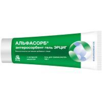 Альфасорб Энтеросорбент гель Эрциг туба (гель д/приема внутрь) 180г б/аромата Фармацевтическая фабрика/Россия