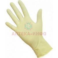 Перчатки смотровые н/стер. разм. L (латекс. неопудр. текстур.) Top Glove/Малайзия