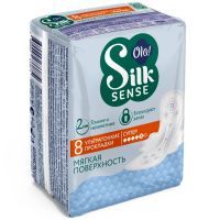 Прокладки гигиенические OLA Silk Sense Ultra Super №8 (мягкий шелк) Олтекс/Россия