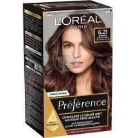 LOREAL RECITAL PREFERENCE краска д/волос тон - 6.21 (сен-жермен) L Oreal/Франция