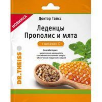 Доктор Тайсс-леденцы прополис с мятой и вит. C леденцы 52г (пакет) Плантико/Россия