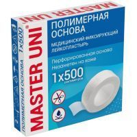 Лейкопластырь MASTER UNI 1см х 500см (полим. основа) Хелслаб/Россия