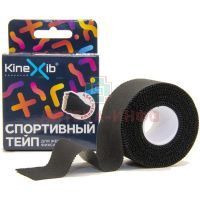 Лента клейкая КИНЕЗИО-ТЕЙП Kinexib Pro с усил. фиксацией 1м х 5см (черн.) Winner Industries (Shenzhen)/Китай