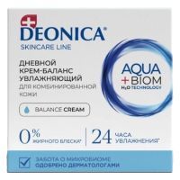Крем DEONICA д/комбинир. кожи лица Баланс увлажнения 50мл СТМ Эксперт