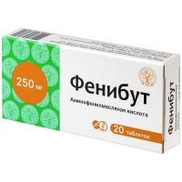 Фенибут таб. 250мг №20 В-Мин