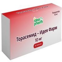 Торасемид-Идея Фарм таб. 10мг №60 Фармакор Продакшн/Россия