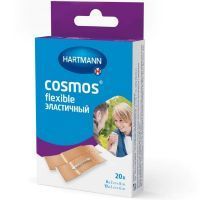 Лейкопластырь COSMOS Flexible эластич. 2 размера №20 Пауль Хартманн/Германия