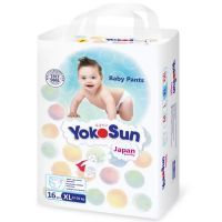 Подгузники-трусики YOKOSUN разм. XL (12-20кг) №16 FUJIAN PROVINCE JINJIANG CITY FOREIGN/Китай