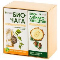 Интенсив Байкальская легенда набор (БиоЧага пор. 13г+БиоДигидрокверцетин пор. 5г) Сибприбор/Россия