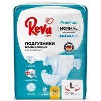 Подгузники для взрослых Reva Care Normal разм. L №30 Quanzhou Tianjiao Lady & Babys Hygiene Supply/Китай
