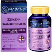 Женский мультикомплекс ВМК (Womens Multi Complex) Sense of Life капс. №60 Quantum Solutions Group LTD/Соединенное Королевство