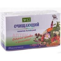 Чай лечебный АЛТАЙСКИЙ №12 очищающий пак.-фильтр 1,5г №20 Универсал-Фарма/Россия