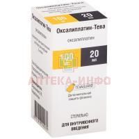 Оксалиплатин-Тева фл.(конц. д/приг. р-ра д/инф.) 5мг/мл 20мл №1 Pharmachemie/Нидерланды