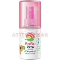 ДЭТА-Бэби спрей Кроха Aqua 2в1 от комаров и мошек 75мл Химик
