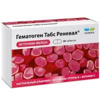 Гематоген Табс Реневал таб. п/пл. об. №30 Обновление ПФК