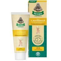 Крем ЛЕКАРЬ Актив д/ног с мочевиной 25% при натоптышах и сухих мозолях "Гладкие пятки за неделю" 75мл ВИС/Россия