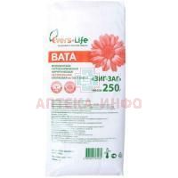 Вата мед. хирургическая  Зиг-заг 250г Ника