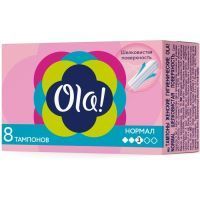 Тампоны гигиенические OLA Silk Sense Normal №8 Олтекс/Россия