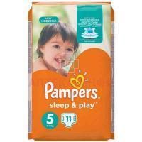 Подгузники PAMPERS Sleep & Play Junior (11-16кг) р.5 №11 (Проктер энд Гэмбл)