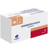 Небиволол Канон таб. 5мг №56 Канонфарма Продакшн