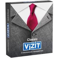 Презерватив VIZIT Classic (классика) №3 Richter Rubber Technology/Малайзия
