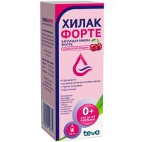 Хилак форте фл.-кап.(капли орал.) 30мл (вишня) + мерн. стаканчик Merckle/Германия