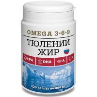 Тюлений жир капс. 300мг №120 Компас Здоровья/Россия