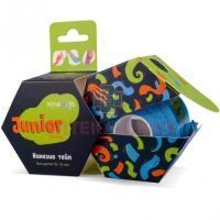 Бинт КИНЕЗИО-ТЕЙП Kinexib Classic Junior адгез. восстан. 4м х 4см (синий) Suzhou Summed/Китай