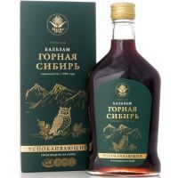 Бальзам безалкогольный СИБИРЬ горная успокаивающий Премиум 250мл Магия трав/Россия
