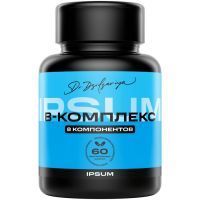 Витамины группы В IPSUM капс. 750мг №60 Нутришн Фарм/Россия