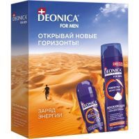 Подарочный набор DEONICA For Men (антиперспирант 5 Protection 50мл + пена д/бритья Макс. защита 240мл) Арнест