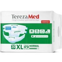 Подгузники для взрослых TEREZA MED Normal Extra Large (4) №30 Хайдженик/Россия
