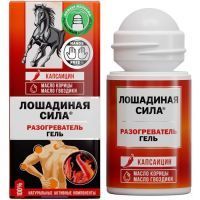 Гель ЛОШАДИНАЯ СИЛА Horse Force Разогреватель 90мл Биофармлаб/Россия