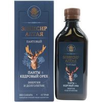 Напиток Эликсир Алтая безалкогольный пантовый "Магия трав" 250мл Магия трав/Россия