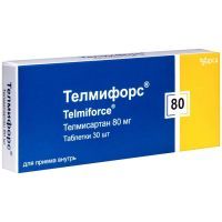 Телмифорс таб. 80мг №30 Ipca Laboratories/Индия