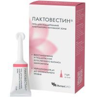 Гель ЛАКТОВЕСТИН д/поддержания микрофлоры интимной зоны 5мл №7 Фармтек