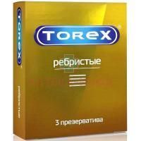 Презерватив TOREX ребрист. №3 Кит