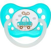 Соска-пустышка CANPOL BABIES Toys силикон. ортодонтич. (0-6мес.) (арт. 250989223) бирюз. Canpol Babies/Польша