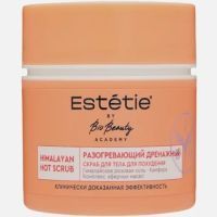 Скраб ESTETIE д/тела дренажный д/похудения разогревающий 180мл Глобал Био Косметик/Россия