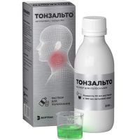 Тонзальто фл.(р-р д/полоскания) 16мг/мл 200мл №1 Вертекс/Россия