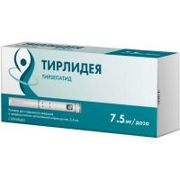 Тирлидея шприц-ручка(р-р д/подкожн. введ.) 7,5мг/доза 2,4мл №1 (в комплекте 4 иглы) Фармасинтез-Норд/Россия