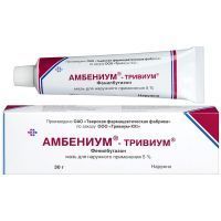 Амбениум-Тривиум туба(мазь д/наружн. прим.) 5% 30г Тверская  ФФ