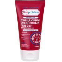 Гель STOPPROBLEM Activ Care "3в1" д/умывания ежедневный очищающий 150мл Николь/Россия