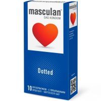Презерватив MASCULAN Dotted №10 M.P.I. Pharmaceutica/Германия